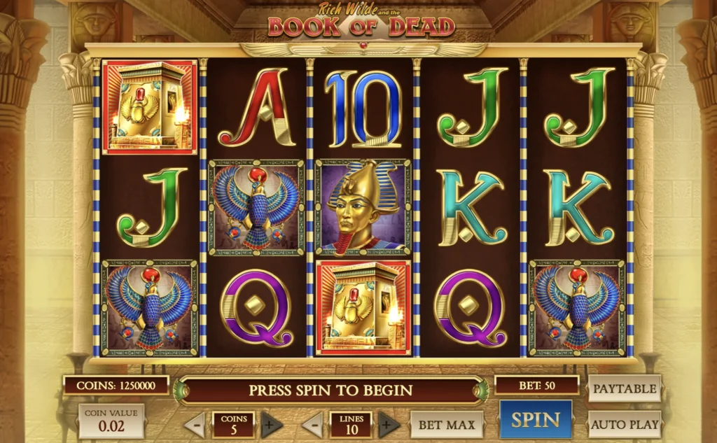 book of dead slot