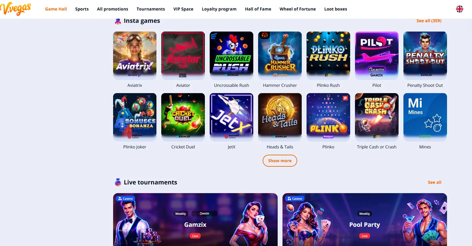 igre i provajderi v.vegas kazino