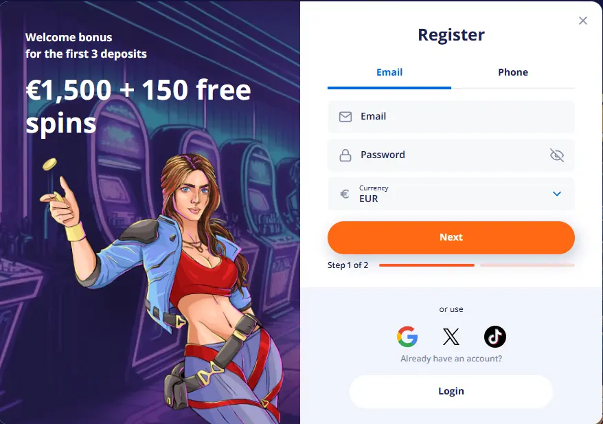 vvegas kazino stranica registracija